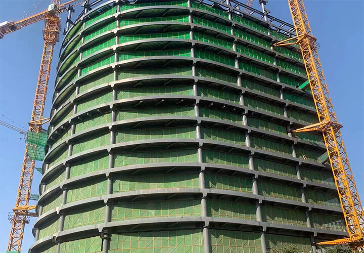 郑州龙子湖智创天地钢结构建筑实施说明